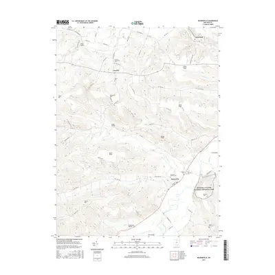 2016 Map of Bourneville, 2016 Print