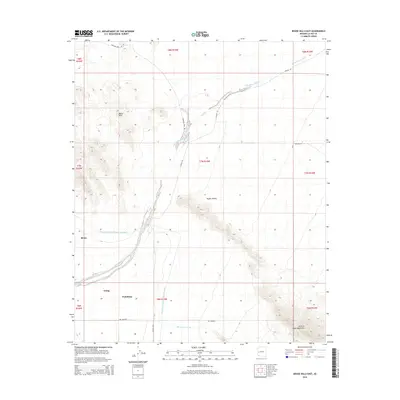 2014 Map of Bouse Hills East, 2014 Print