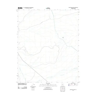 2011 Map of Bouse Hills West, 2011 Print