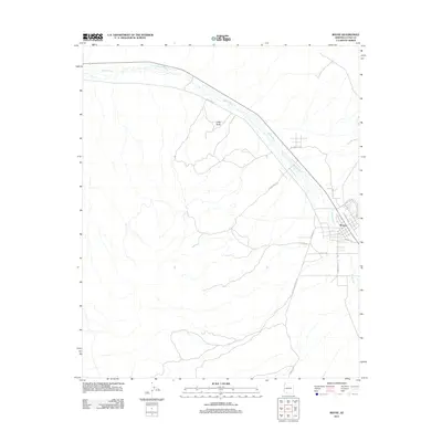 2011 Map of Bouse, 2011 Print
