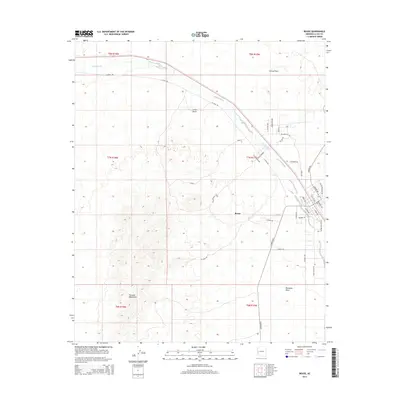 2014 Map of Bouse, 2014 Print