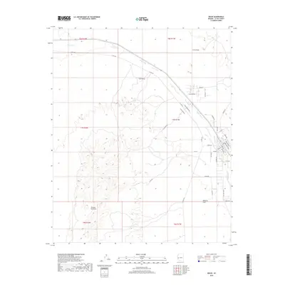 2018 Map of Bouse, 2018 Print