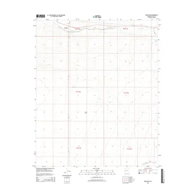 2014 Map of Bouse NW, 2014 Print