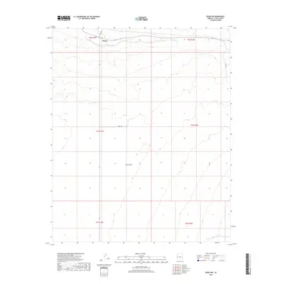 2018 Map of Bouse NW, 2018 Print