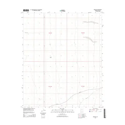 2014 Map of Bouse SW, 2014 Print
