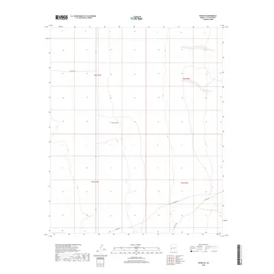 2018 Map of Bouse SW, 2018 Print