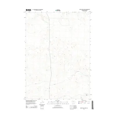 2014 Map of Bovee Valley West, 2014 Print