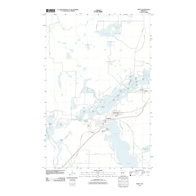2010 Map of Bovey, 2010 Print