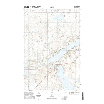 2016 Map of Bovey, 2016 Print