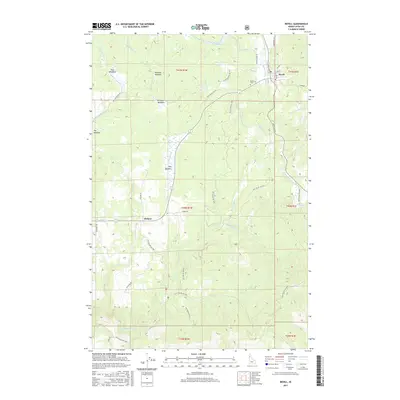 2017 Map of Bovill, 2017 Print