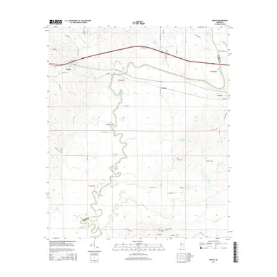 2015 Map of Bovina, 2015 Print