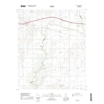 2018 Map of Bovina, 2018 Print