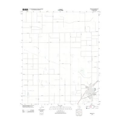 2012 Map of Bovina, 2012 Print