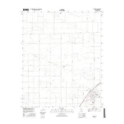 2016 Map of Bovina, 2016 Print