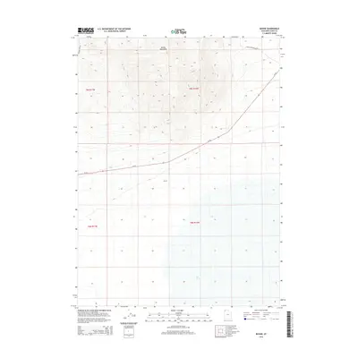 2014 Map of Bovine, 2014 Print