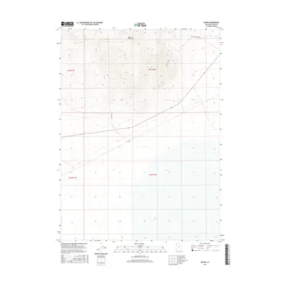 2017 Map of Bovine, 2017 Print