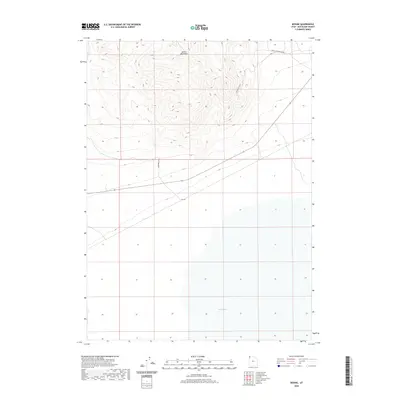 2020 Map of Bovine, 2020 Print