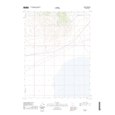 2023 Map of Bovine, 2023 Print