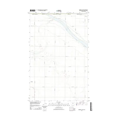 2014 Map of Bowbells NW, 2014 Print