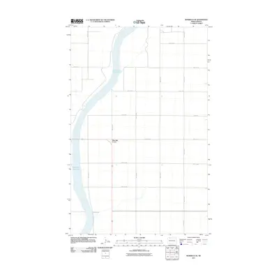 2011 Map of Bowbells SE, 2011 Print