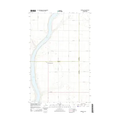 2014 Map of Bowbells SE, 2014 Print