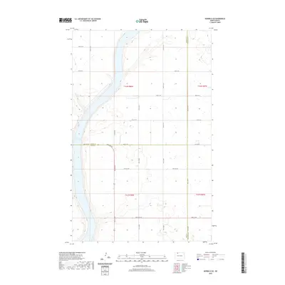 2020 Map of Bowbells SE, 2020 Print