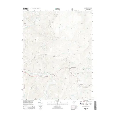 2014 Map of Bowden, 2014 Print