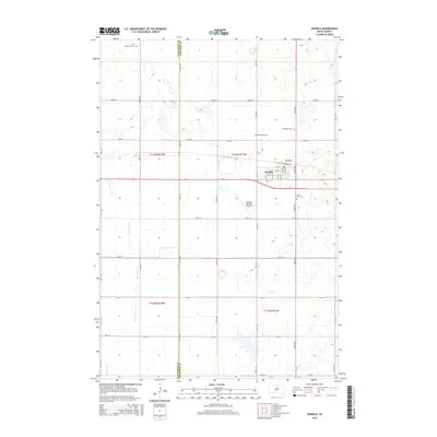 2015 Map of Bowdle, 2015 Print