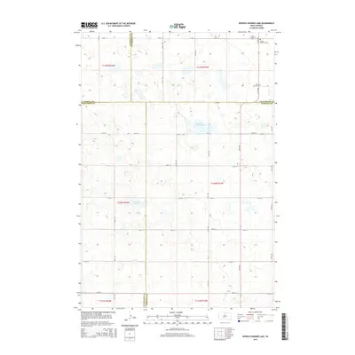 2015 Map of Bowdle-Hosmer Lake, 2015 Print