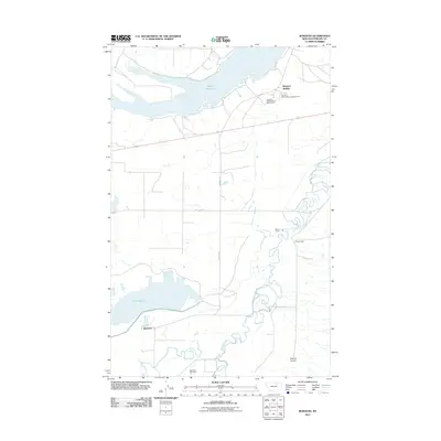 2011 Map of Bowdoin, 2011 Print