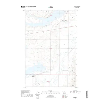 2020 Map of Bowdoin, 2020 Print