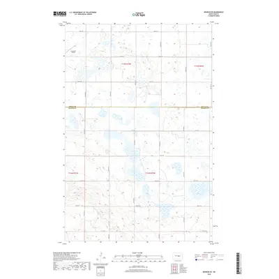 2018 Map of Bowdon SE, 2018 Print