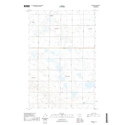2020 Map of Bowdon SE, 2020 Print