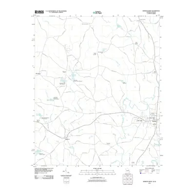 2011 Map of Bowdon West, 2011 Print