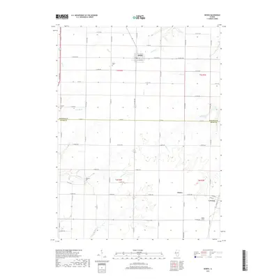 2018 Map of Bowen, 2018 Print