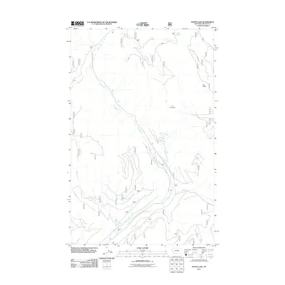 2011 Map of Bowen Lake, 2011 Print