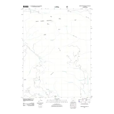 2011 Map of Bowen Mountain, 2011 Print