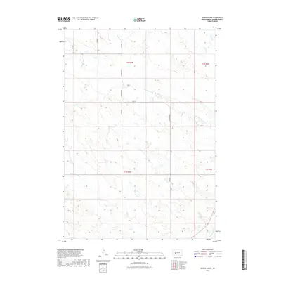 2017 Map of Bowen Ranch, 2017 Print
