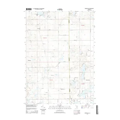 2014 Map of Bowens Mill, 2014 Print