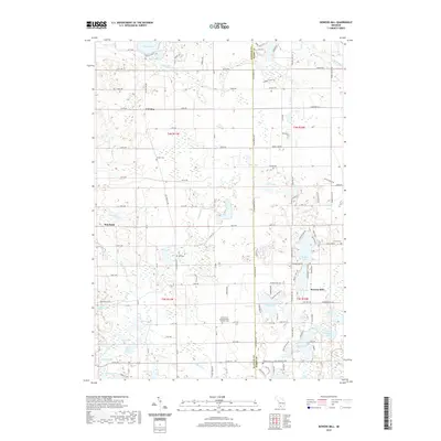 2019 Map of Bowens Mill, 2019 Print