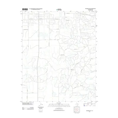 2012 Map of Bowers City, 2012 Print