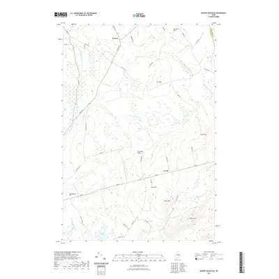 2021 Map of Bowers Mountain, 2021 Print