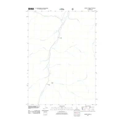 2011 Map of Bowery Creek, 2011 Print