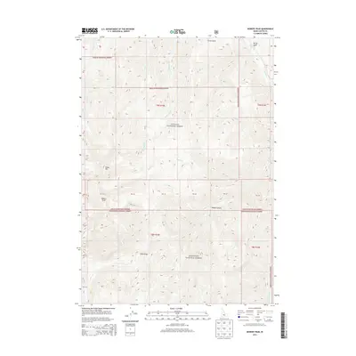 2013 Map of Bowery Peak, 2013 Print