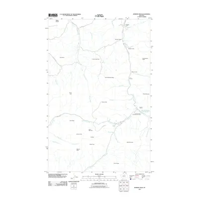 2011 Map of Bowery Peak, 2011 Print