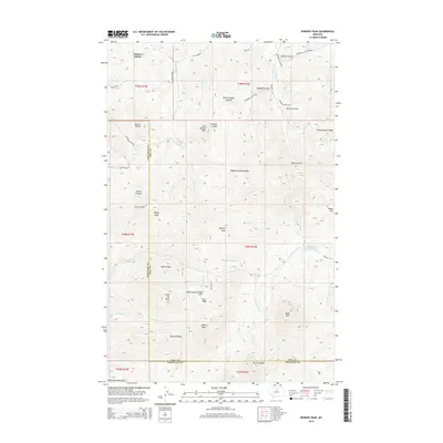 2014 Map of Bowery Peak, 2014 Print
