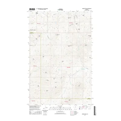 2017 Map of Bowery Peak, 2017 Print