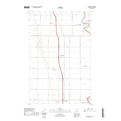 2020 Map of Bowesmont, 2020 Print