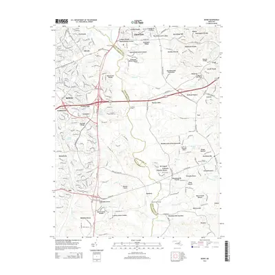 2014 Map of Bowie, 2014 Print