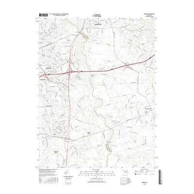 2016 Map of Bowie, 2016 Print
